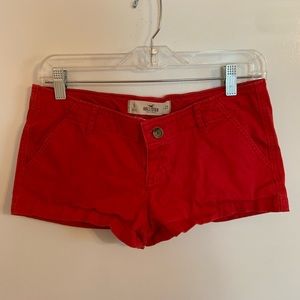 Red Hollister Shorts